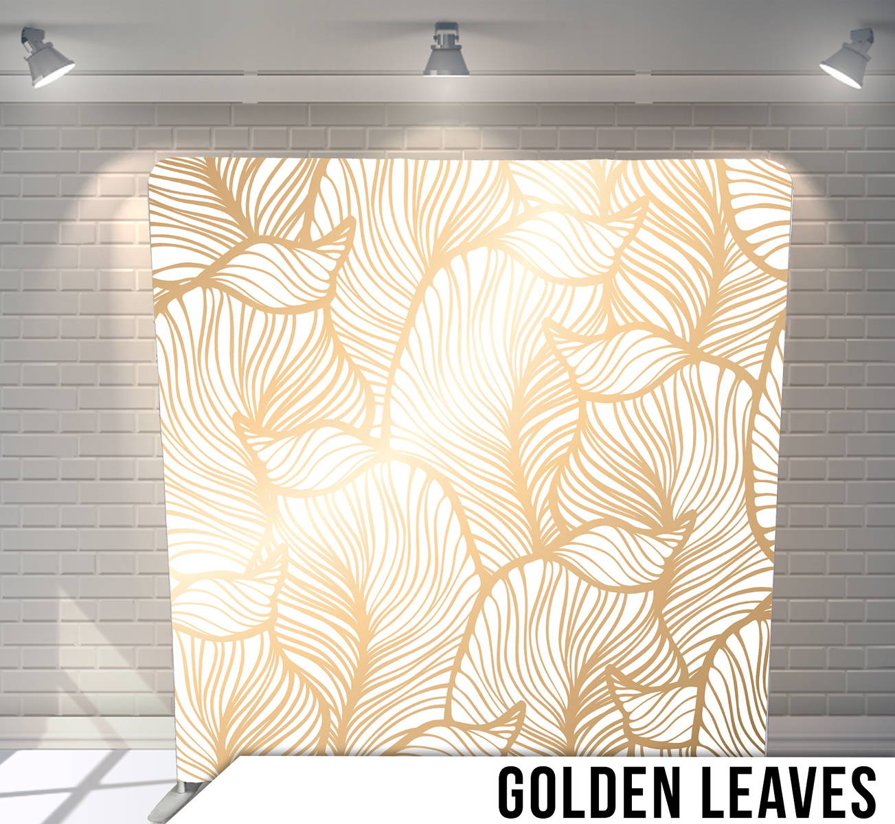 Golden Leaves backdrop